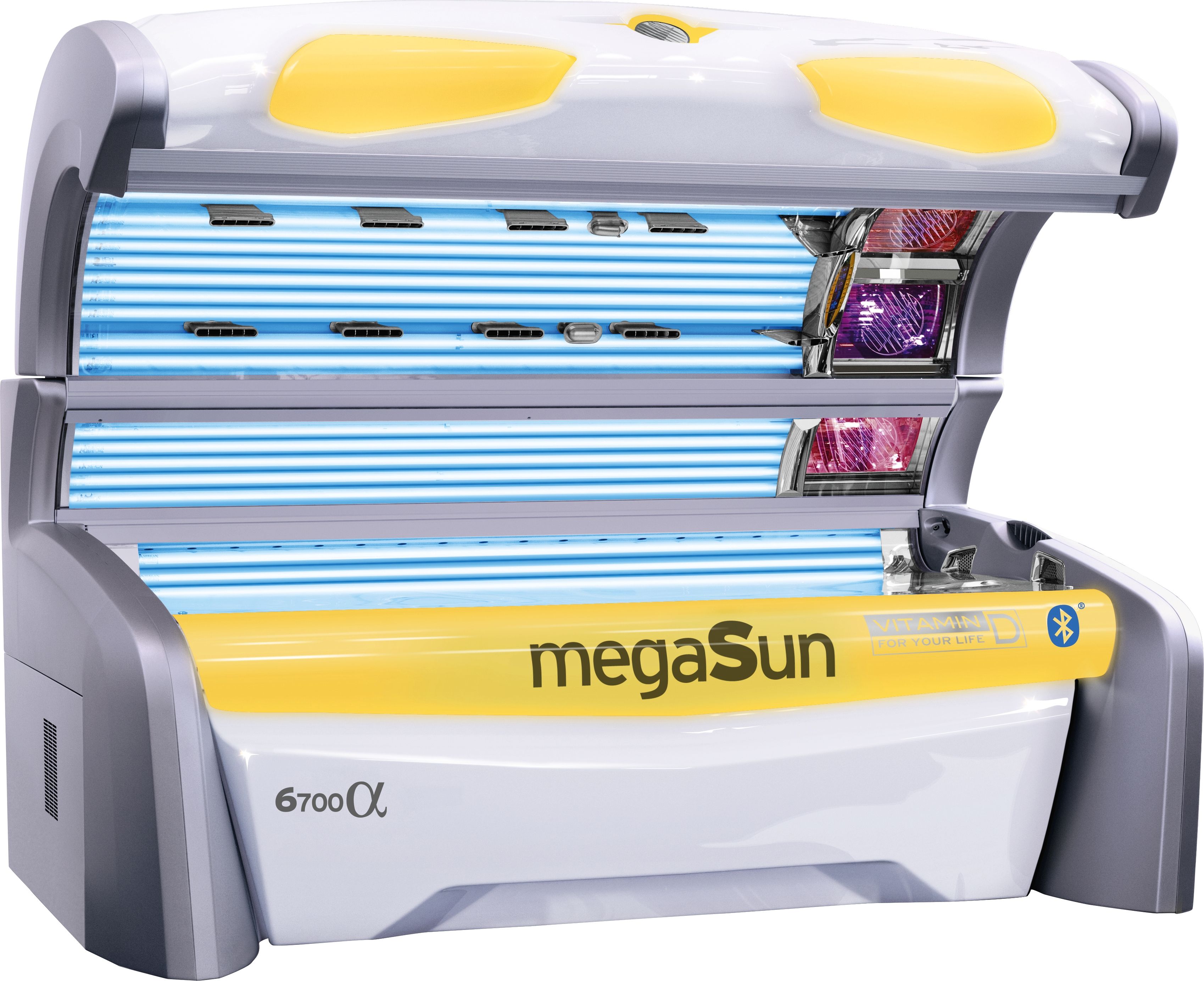Горизонтальный солярий MegaSun 6700 alpha